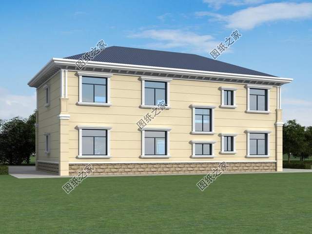 農(nóng)村二層別墅設(shè)計(jì)，建的最多的戶型，喜歡的收藏