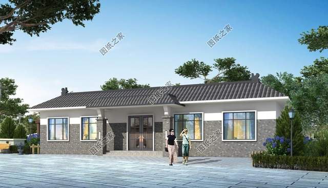 農村一層圖紙設計，滿足家里老人的養(yǎng)老需求，踏實接地氣