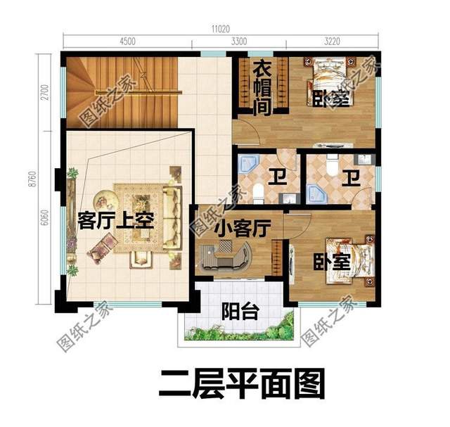 三層帶地下室農(nóng)村別墅，增加使用空間，既防潮還能儲(chǔ)物