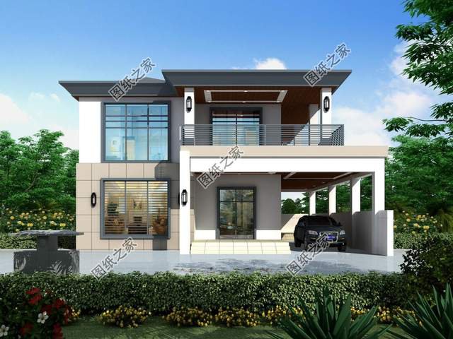 3款實(shí)用型自建房推薦，帶車庫設(shè)計可停車可儲物，建房必備