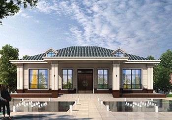 新中式一層小平房設(shè)計(jì)圖，溫馨又舒適的戶型，比別墅還豪華