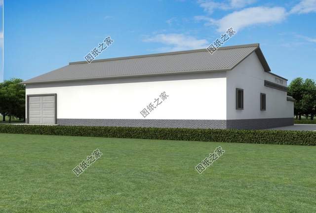 一層中式養(yǎng)老房效果圖，經(jīng)濟的造價成本，受到廣大建房者喜愛