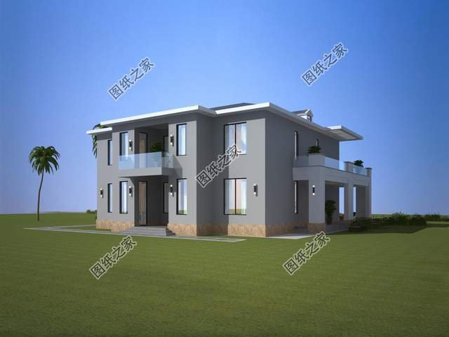 現(xiàn)代風農村自建別墅推薦，潮流時尚的外觀造型，擊中年輕人的內心