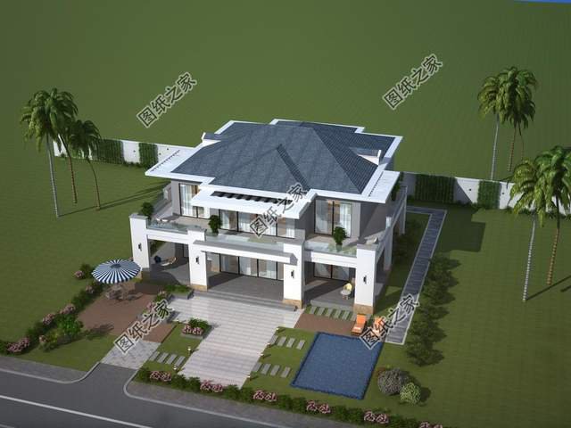 現(xiàn)代風農村自建別墅推薦，潮流時尚的外觀造型，擊中年輕人的內心