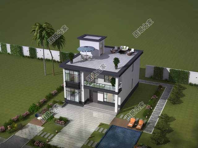 現(xiàn)代風農村自建別墅推薦，潮流時尚的外觀造型，擊中年輕人的內心