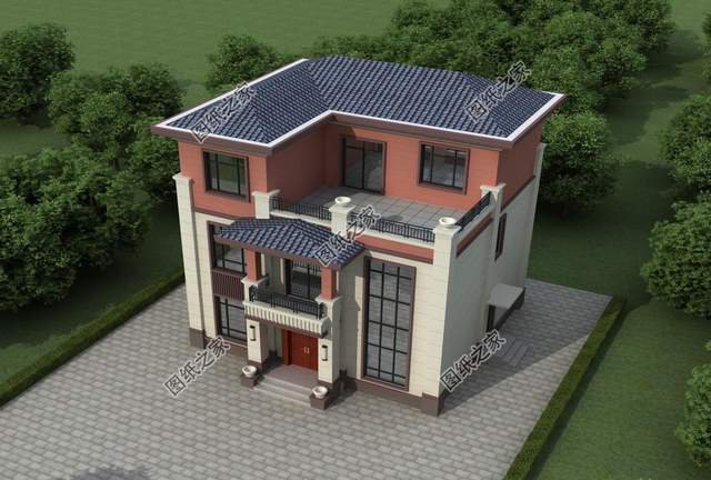 農(nóng)村三層別墅，新中式風建一棟傳承三代人不過時，一起來看看吧