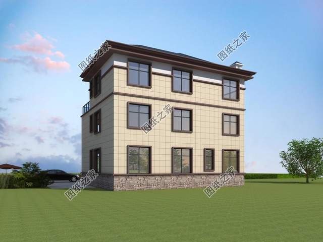 農(nóng)村三層別墅，新中式風建一棟傳承三代人不過時，一起來看看吧