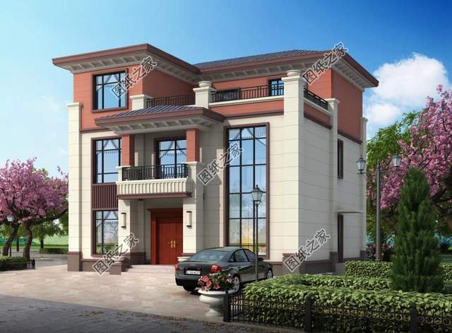 農(nóng)村三層別墅，新中式風建一棟傳承三代人不過時，一起來看看吧