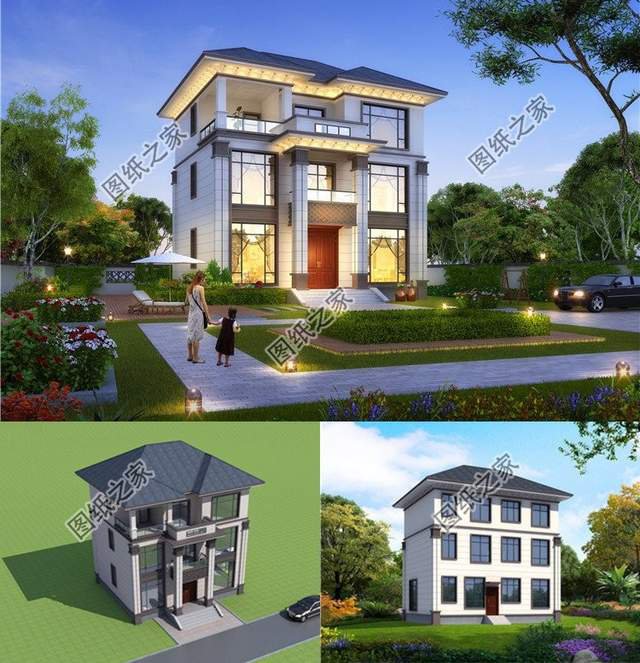 爆款新中式自建房，更符合大眾的審美觀念，建一棟倍有面子