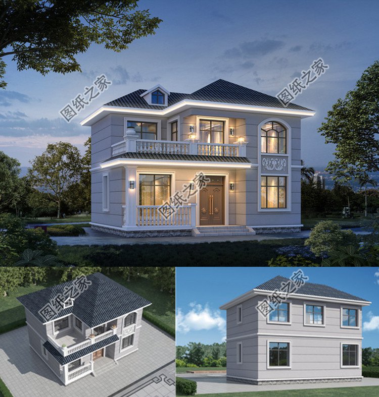 小占地的農(nóng)村別墅設(shè)計(jì)圖效果圖