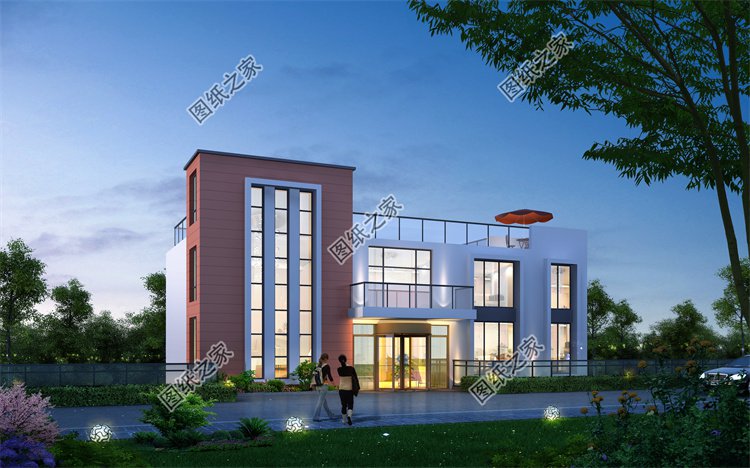 現(xiàn)代風(fēng)三層別墅效果圖設(shè)計(jì)案例