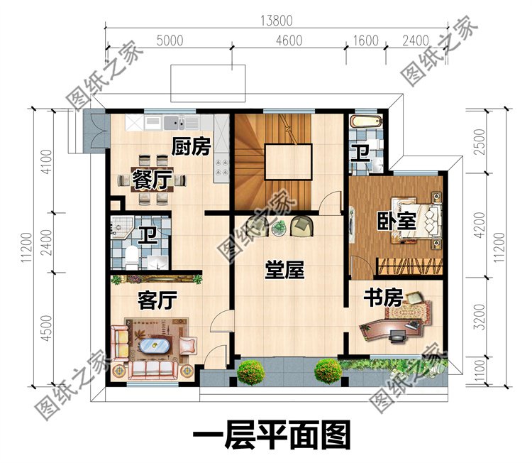 時尚耐看二層農(nóng)村別墅設(shè)計圖