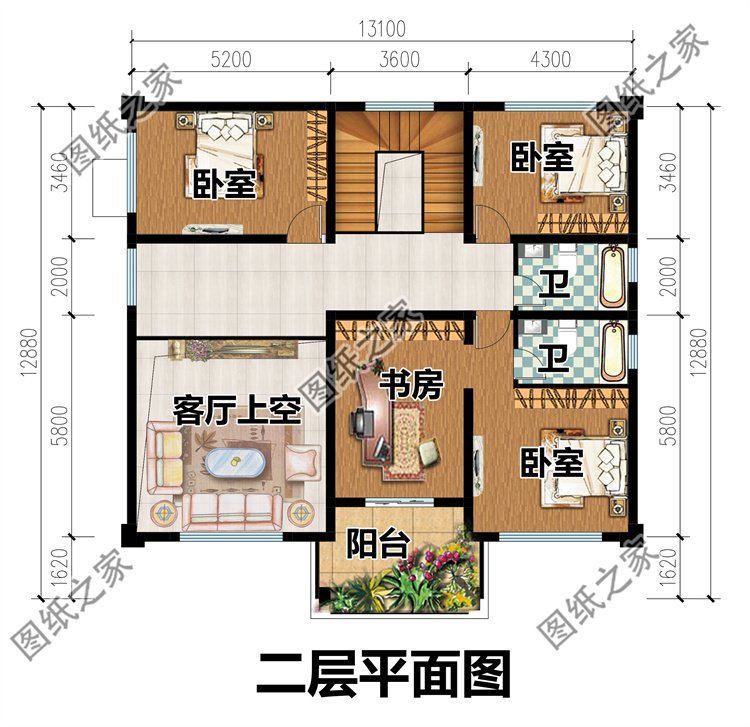 獨棟經(jīng)濟型二層小別墅房屋
