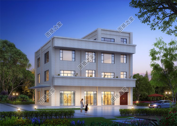 現(xiàn)代風(fēng)四層及以上別墅效果圖設(shè)計(jì)案例