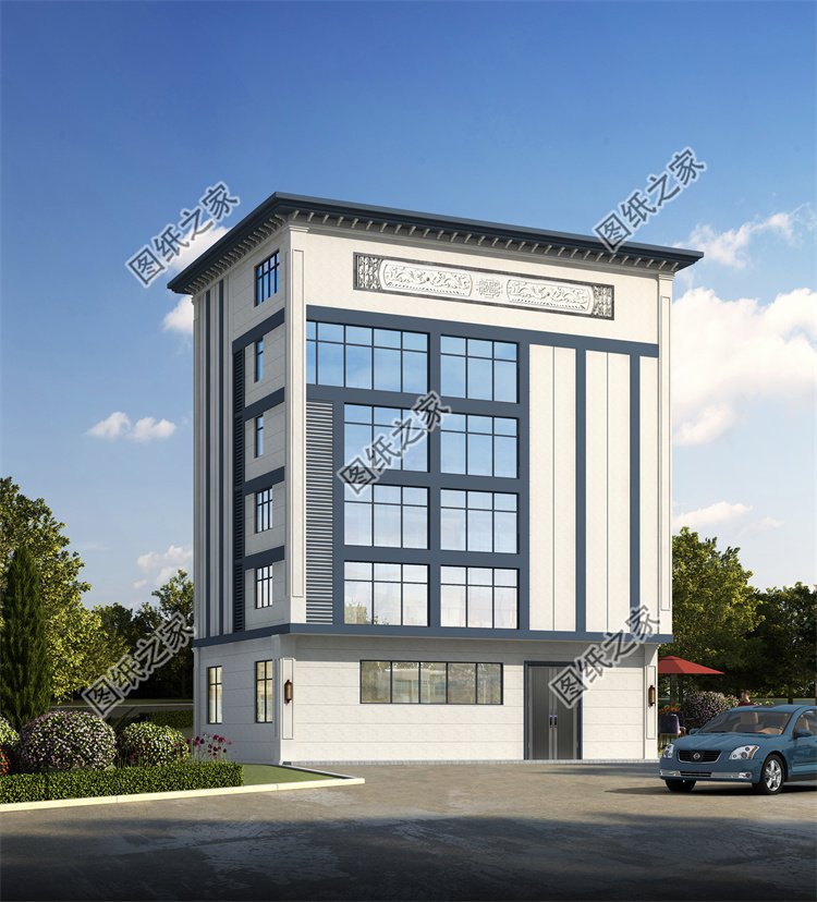 現(xiàn)代風(fēng)四層及以上別墅效果圖設(shè)計(jì)案例