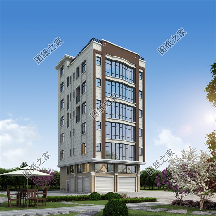 現(xiàn)代風(fēng)四層及以上別墅效果圖設(shè)計(jì)案例