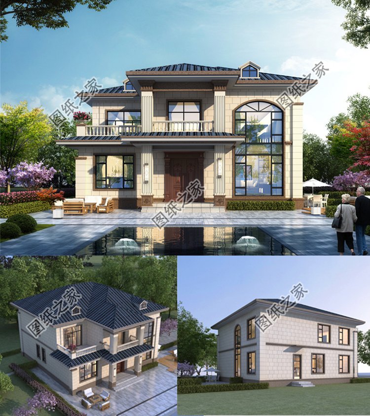 二層別墅設(shè)計(jì)圖效果圖