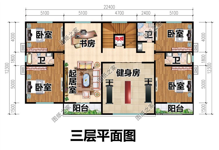三層平頂現(xiàn)代風(fēng)格三層