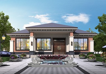 一層農(nóng)村小平房設(shè)計(jì)圖，功能齊全造價(jià)低，兩款戶(hù)型可選