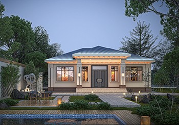 網(wǎng)紅農(nóng)村一層小別墅設(shè)計(jì)圖，建一層的必看