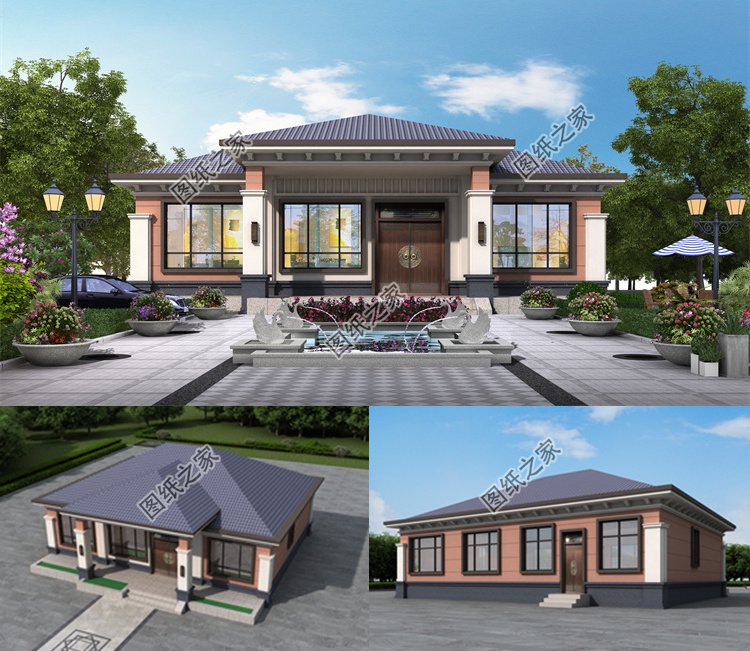 一層農(nóng)村小平房