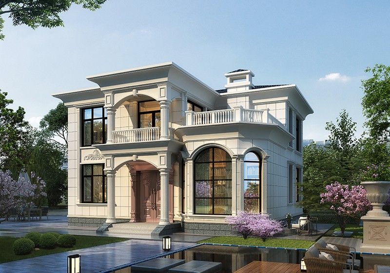 105平二層農(nóng)村必蓋戶(hù)型設(shè)計(jì)圖，實(shí)用好設(shè)計(jì)，照著蓋房一定錯(cuò)不了