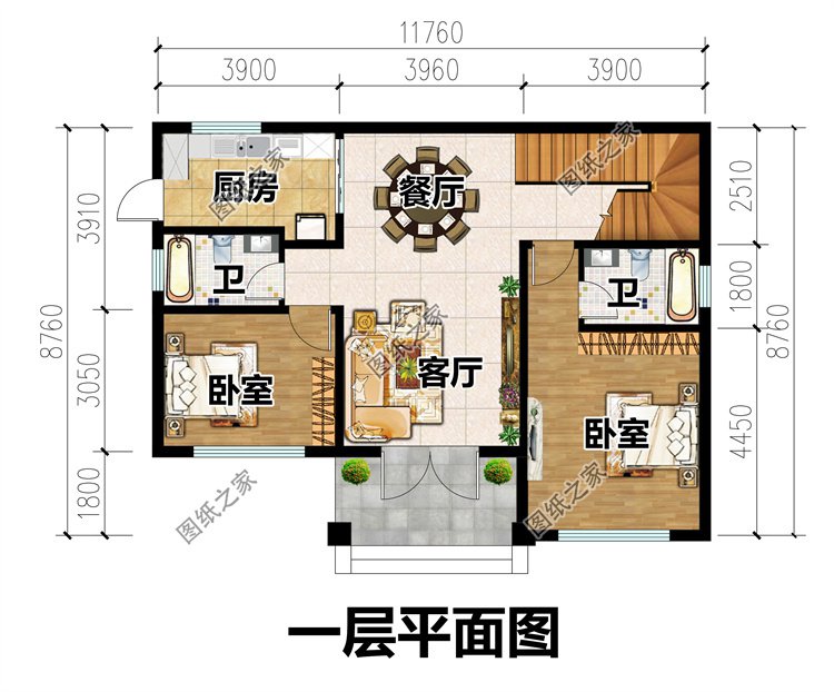 農(nóng)村別墅設(shè)計(jì)圖2