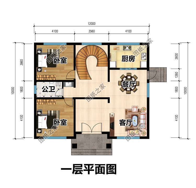自建房設(shè)計(jì)圖二層2
