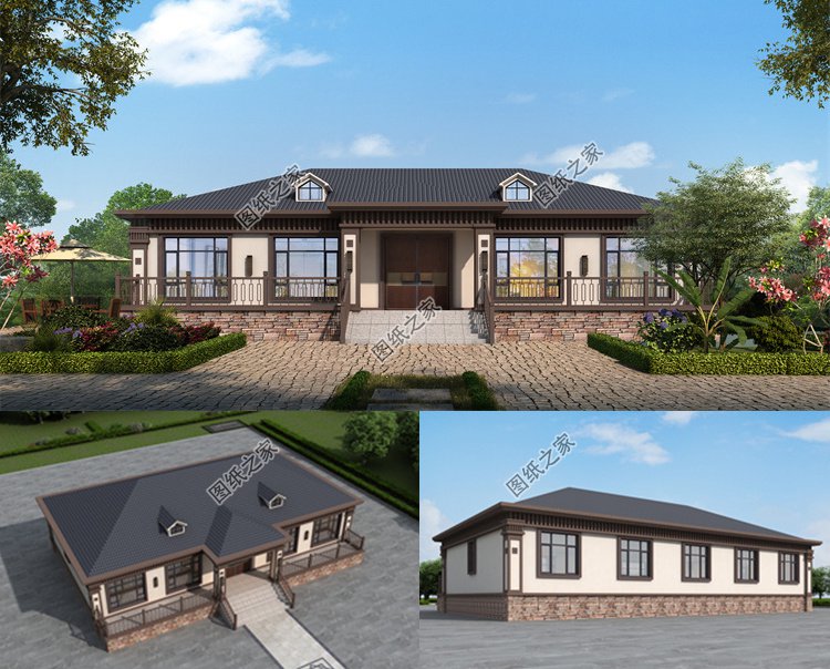 農(nóng)村五間房屋一層1