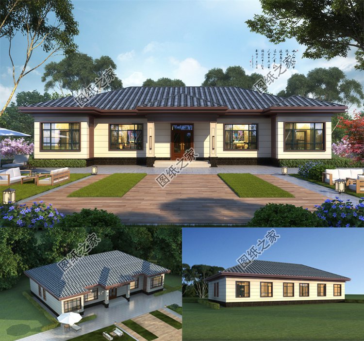 農(nóng)村兄弟雙拼別墅1