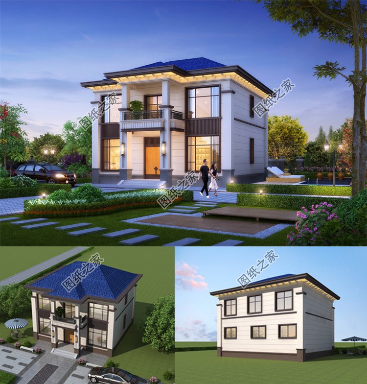 最新網(wǎng)紅二層別墅1