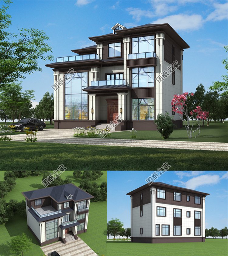 農村自建房三層設計圖1