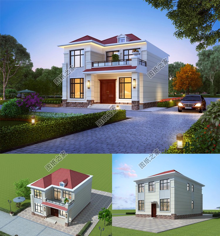 兩間二層農(nóng)村自建房1