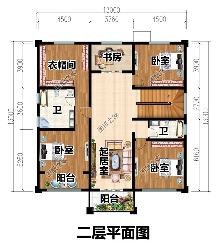 四層別墅設(shè)計(jì)圖3