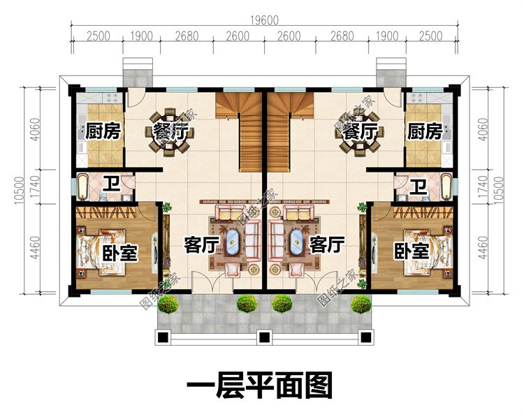 雙拼別墅三層設(shè)計(jì)圖2