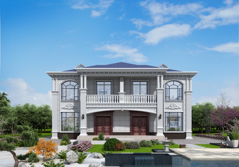 爆款農(nóng)村兄弟雙拼自建房設(shè)計圖，占地不大舒適宜居