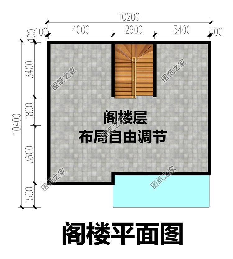 88平農(nóng)村二層別墅4