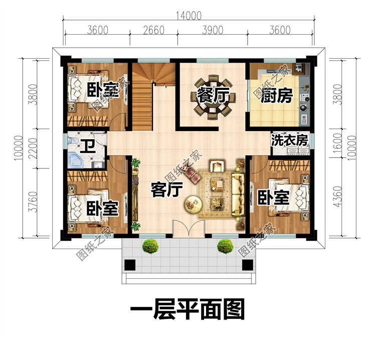 簡(jiǎn)約二層別墅設(shè)計(jì)圖2