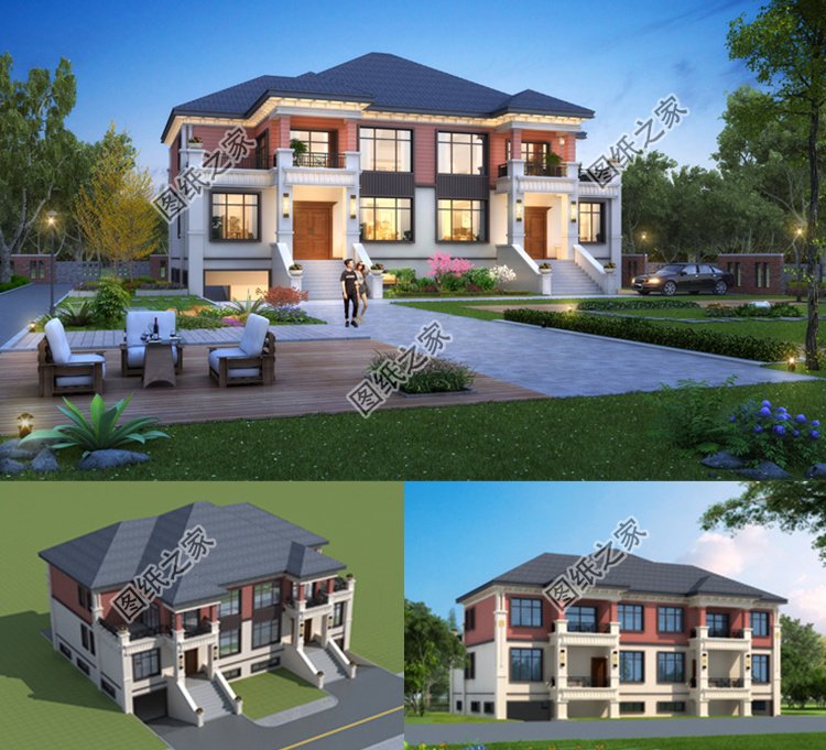 最受歡迎二層雙拼別墅1