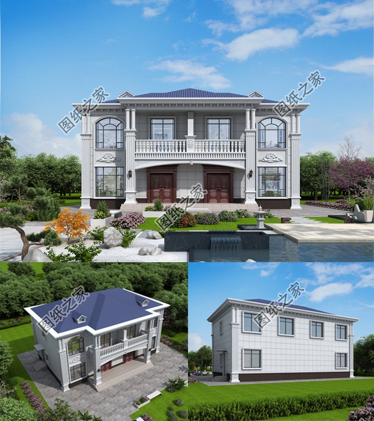 農(nóng)村兄弟雙拼自建房1