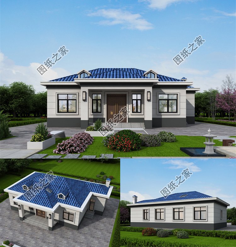 農(nóng)村一層自建房1