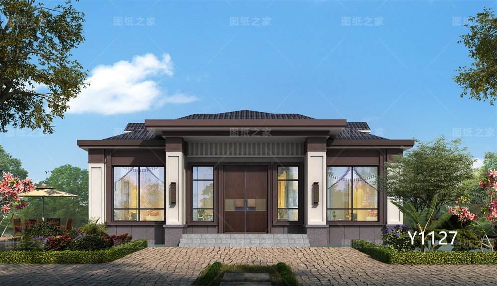 炸裂！20款新農(nóng)村一層別墅設(shè)計圖，最低12萬起！