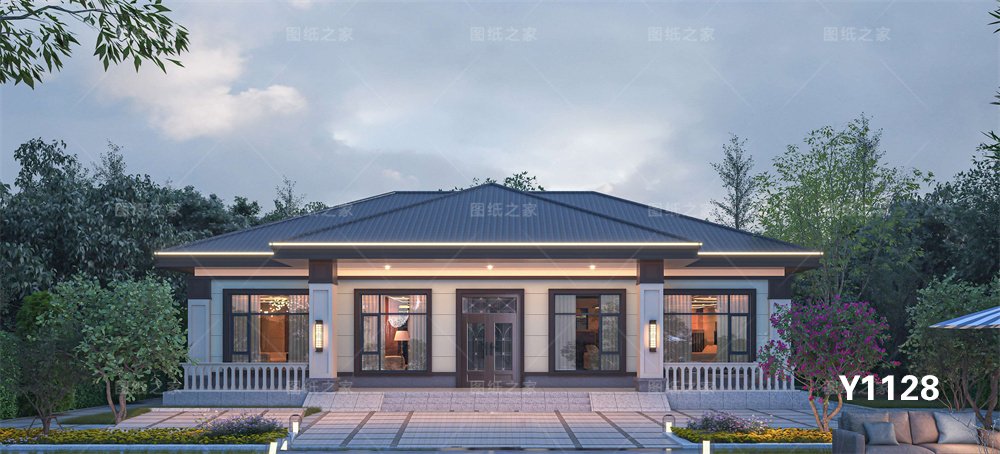 炸裂！20款新農(nóng)村一層別墅設(shè)計圖，最低12萬起！