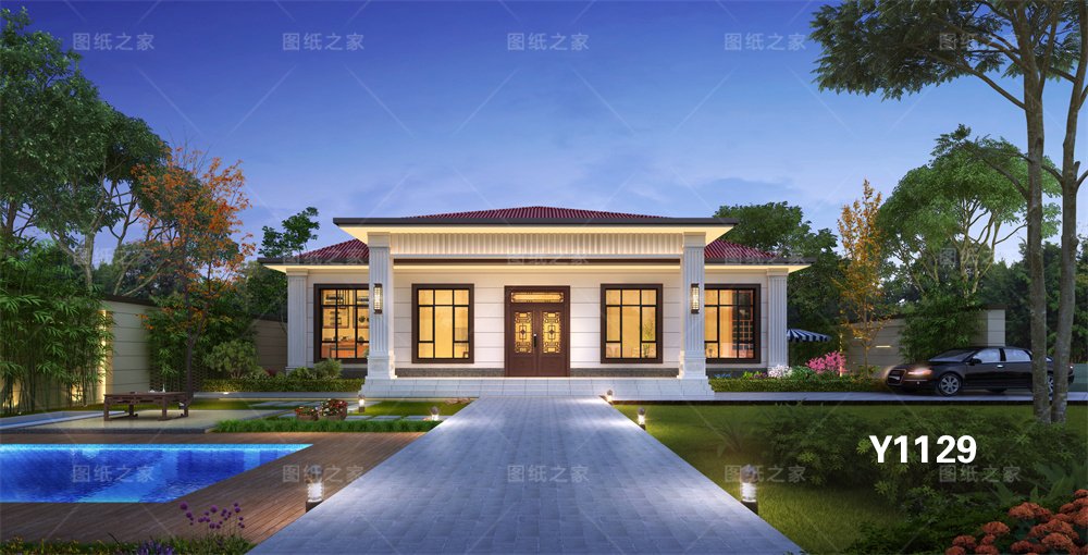 炸裂！20款新農(nóng)村一層別墅設(shè)計圖，最低12萬起！