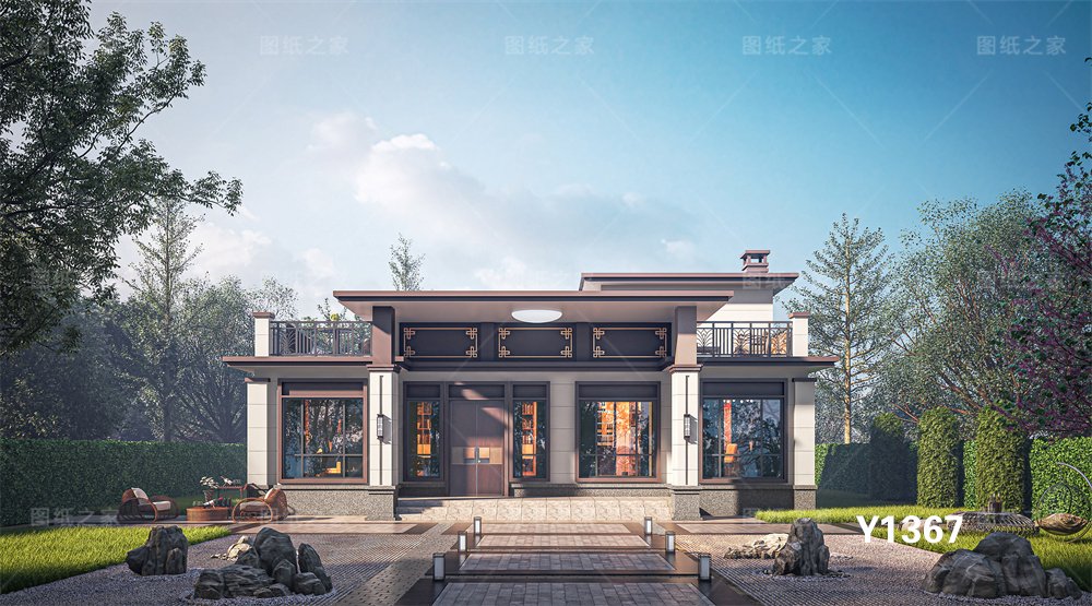 炸裂！20款新農(nóng)村一層別墅設(shè)計圖，最低12萬起！