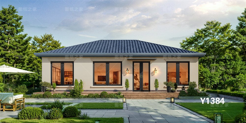 炸裂！20款新農(nóng)村一層別墅設(shè)計圖，最低12萬起！