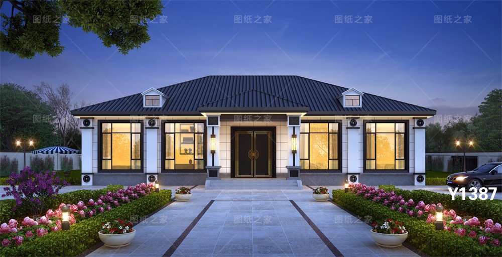 炸裂！20款新農(nóng)村一層別墅設(shè)計圖，最低12萬起！