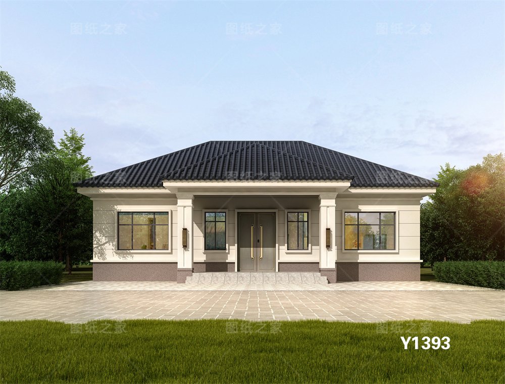 炸裂！20款新農(nóng)村一層別墅設(shè)計圖，最低12萬起！