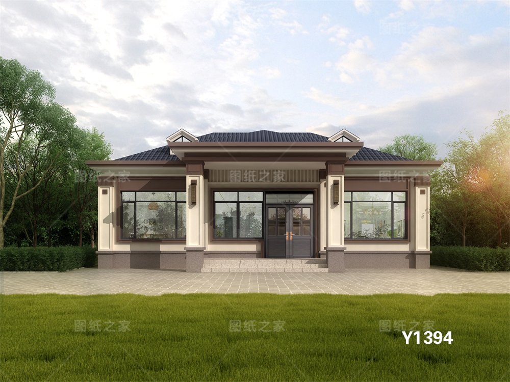 炸裂！20款新農(nóng)村一層別墅設(shè)計圖，最低12萬起！