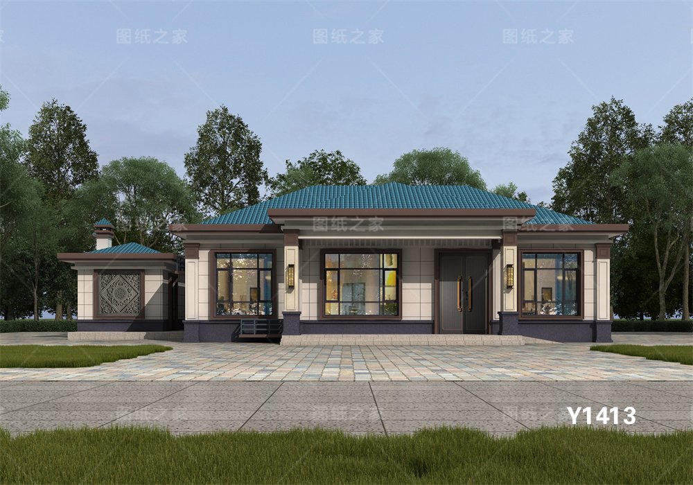 炸裂！20款新農(nóng)村一層別墅設(shè)計圖，最低12萬起！